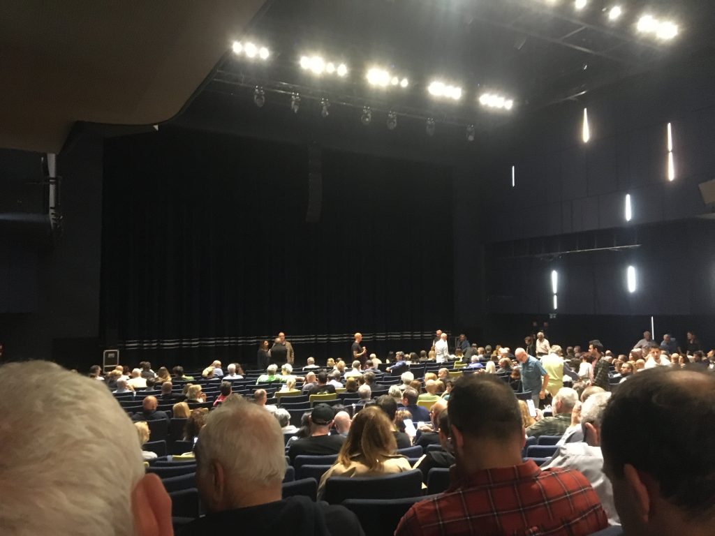 Il teatro Nazionale prima dello spettacolo