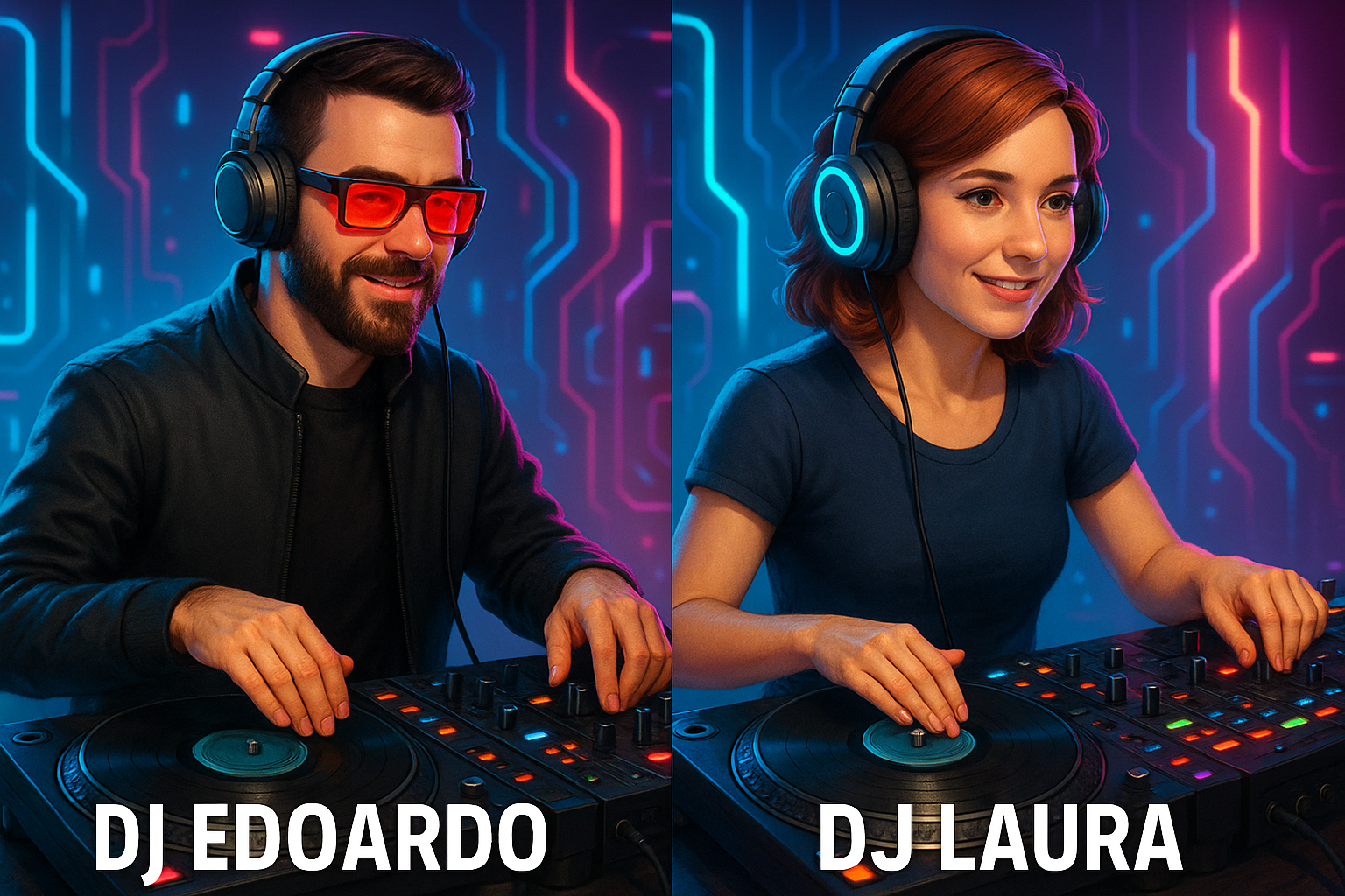 Dj Edoardo e Dj Laura per Radio Architettura Virtuosa